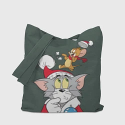 Сумка-шопер Tom and Jerry, цвет: 3D-принт