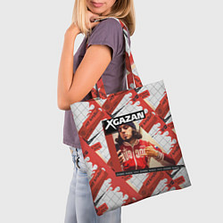 Сумка-шопер Клип Gazan - АБУ БАНДИТ, цвет: 3D-принт — фото 2