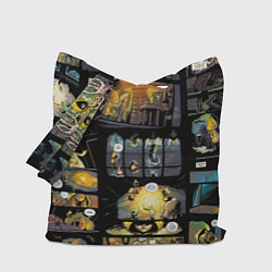 Сумка-шопер LITTLE NIGHTMARES, цвет: 3D-принт