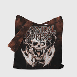 Сумка-шопер Cannibal Corpse, цвет: 3D-принт