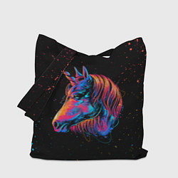Сумка-шоппер ЕДИНОРОГ UNICORN RAINBOW