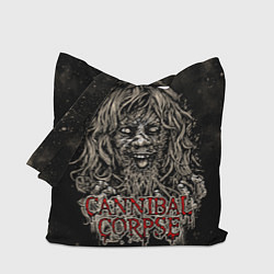 Сумка-шопер Cannibal Corpse, цвет: 3D-принт