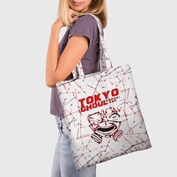 Сумка-шопер Tokyo - ghoul, цвет: 3D-принт — фото 2