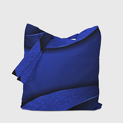 Сумка-шопер 3D BLUE Вечерний синий цвет, цвет: 3D-принт