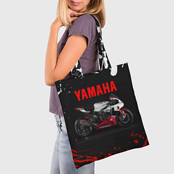 Сумка-шопер YAMAHA 004, цвет: 3D-принт — фото 2