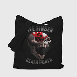 Сумка-шопер Five Finger Death Punch 5FDP, цвет: 3D-принт