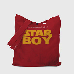 Сумка-шопер The Weeknd - Star Boy, цвет: 3D-принт