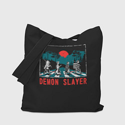 Сумка-шопер Demon slayer, цвет: 3D-принт