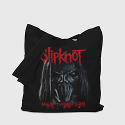 Сумка-шопер MICK THOMPSON SLIPKNOT СЛИПКНОТ Z, цвет: 3D-принт