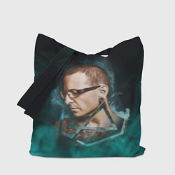 Сумка-шопер CHESTER LINKIN PARK ЛИНКИН ПАРК Z, цвет: 3D-принт