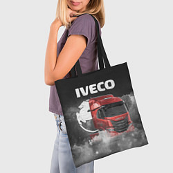 Сумка-шопер Iveco truck, цвет: 3D-принт — фото 2