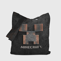 Сумка-шопер MINECRAFT TEXTURE IRON, цвет: 3D-принт