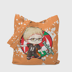 Сумка-шоппер Tsukishima Kei Haikyu Волейбол Z