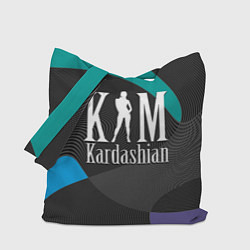 Сумка-шопер Ким Кардашьян, цвет: 3D-принт