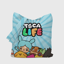 Сумка-шопер Toca Life World, цвет: 3D-принт