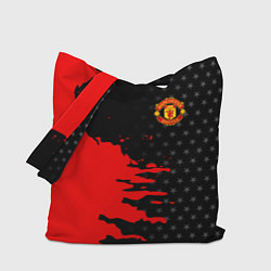 Сумка-шопер МАНЧЕСТЕР ЮНАЙТЕД FCMU MANCHESTER UNITED RED DEVIL, цвет: 3D-принт