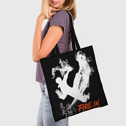 Сумка-шопер Пламенный отряд, цвет: 3D-принт — фото 2