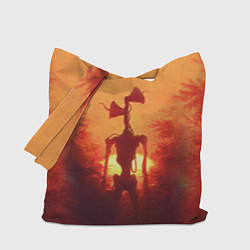 Сумка-шоппер СИРЕНОГОЛОВЫЙ НА ЗАКАТЕ