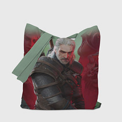 Сумка-шоппер ВЕДЬМАК THE WITCHER ГЕРАЛЬТ С МЕЧОМ