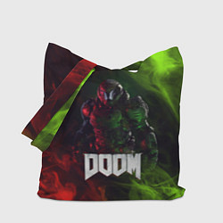 Сумка-шопер Doomguy Doom, цвет: 3D-принт