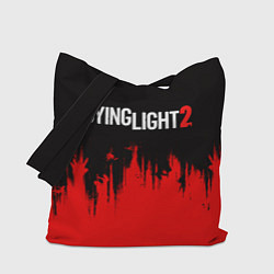 Сумка-шоппер DYING LIGHT RED ALERT ZOMBIE