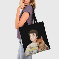 Сумка-шопер Бульвар Депо с пёсиком, цвет: 3D-принт — фото 2