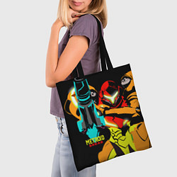 Сумка-шопер Metroid - Metroid Dread, цвет: 3D-принт — фото 2