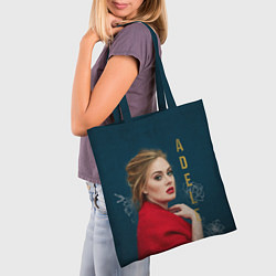 Сумка-шопер Portrait Adele, цвет: 3D-принт — фото 2