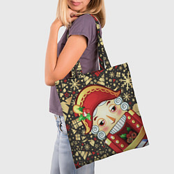 Сумка-шопер ЩЕЛКУНЧИК - 2022, цвет: 3D-принт — фото 2