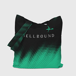 Сумка-шопер HELLBOUND - ARROWHEADS - Полутона, цвет: 3D-принт