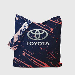 Сумка-шопер Toyota градиент, цвет: 3D-принт