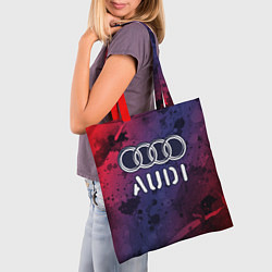 Сумка-шопер AUDI Audi Краски, цвет: 3D-принт — фото 2