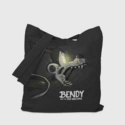 Сумка-шопер Bendy And The Ink Machine Бадди Борис, цвет: 3D-принт
