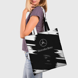 Сумка-шопер Mercedes-Benz Текстура, цвет: 3D-принт — фото 2