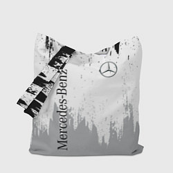 Сумка-шопер Mercedes-Benz - Текстура, цвет: 3D-принт