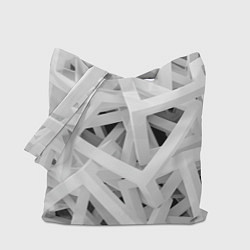 Сумка-шопер БЕЛЫЙ АРХИТЕКТОР, цвет: 3D-принт