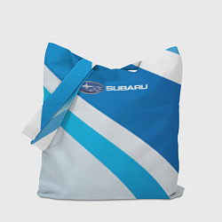 Сумка-шопер Subaru Logo спорт, цвет: 3D-принт