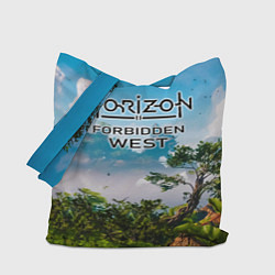 Сумка-шопер Horizon Forbidden West Хоризон Запретный Запад, цвет: 3D-принт