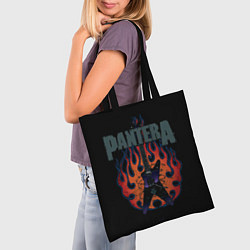 Сумка-шопер Pantera - Пламя, цвет: 3D-принт — фото 2