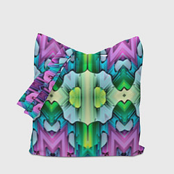 Сумка-шоппер Калейдоскоп паттерн