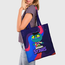 Сумка-шопер Eve BrawlStars ЕВА, цвет: 3D-принт — фото 2