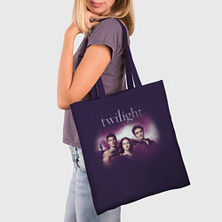 Сумка-шопер Персонажи Twilight, цвет: 3D-принт — фото 2