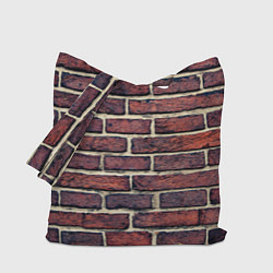 Сумка-шопер Brick Wall, цвет: 3D-принт
