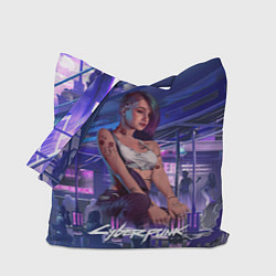 Сумка-шоппер Jydy Джуди Cyberpunk2077