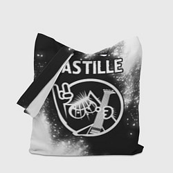 Сумка-шопер Bastille - КОТ - Краска, цвет: 3D-принт