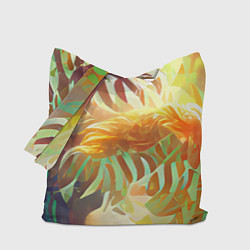 Сумка-шопер Fern leaves, цвет: 3D-принт