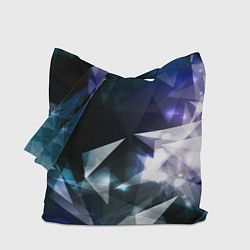 Сумка-шопер Алмазные треугольники, цвет: 3D-принт