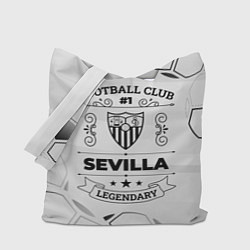 Сумка-шопер Sevilla Football Club Number 1 Legendary, цвет: 3D-принт