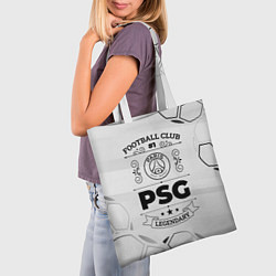 Сумка-шопер PSG Football Club Number 1 Legendary, цвет: 3D-принт — фото 2
