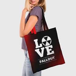 Сумка-шопер Fallout Love Классика, цвет: 3D-принт — фото 2